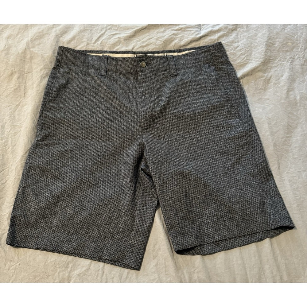 Callaway Chino Shorts‎ Mens 34 Straight Stretch Preppy Casual Gray Golf
